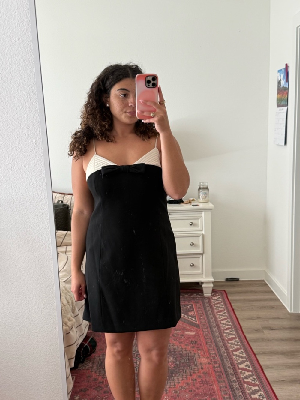 Mango Black Mini Dress